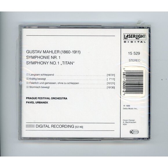 Mahler Symphony No.1 Mendelssohn No.4 & Rimsky-Korsakov Scheherazade 3CDs SEALED - Picture 2 of 6